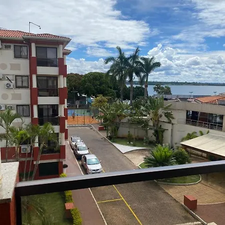 Flat Lake Side Linda Vista Lago C/Banheira Brasilia Exterior photo